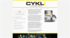Desktop Screenshot of cykl.dk